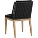Sorrento Natural / Arashi Black Outdoor Dining Chair